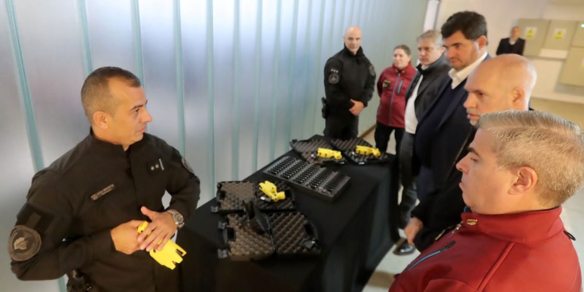 Rodríguez Larreta anunció que en junio comienzan a funcionar las pistolas Taser
