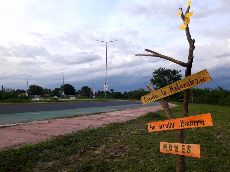 Lanzan una novedosa campaña proselitista ecológica