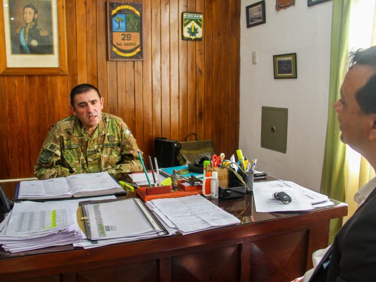 “Ser nombrado jefe del RIMte 29 es un prestigio y honor que no todos pueden tener”