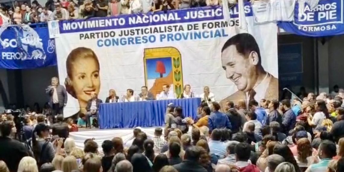 La lista de candidatos a diputados del PJ