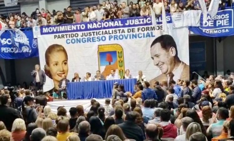 La lista de candidatos a diputados del PJ