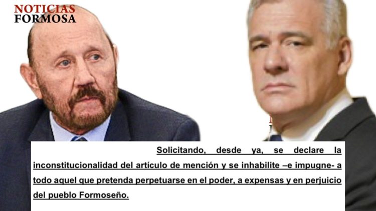 Carbajal le pide a la Corte que se expida por la reelección de Gildo Insfrán