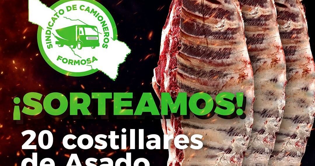 La familia de los camioneros sortea más de 300 kilos de asado