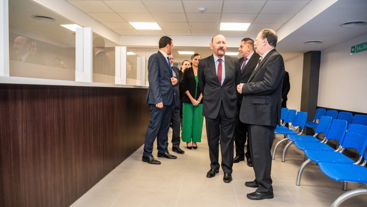 Insfrán inauguró la nueva sede central de IASEP y un centro de inclusión digital