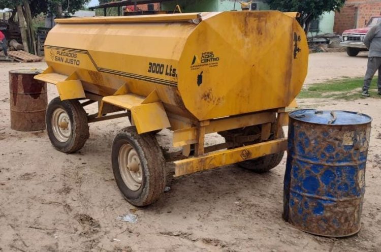 Detectan maniobra de contrabando de 3000 litros de combustible