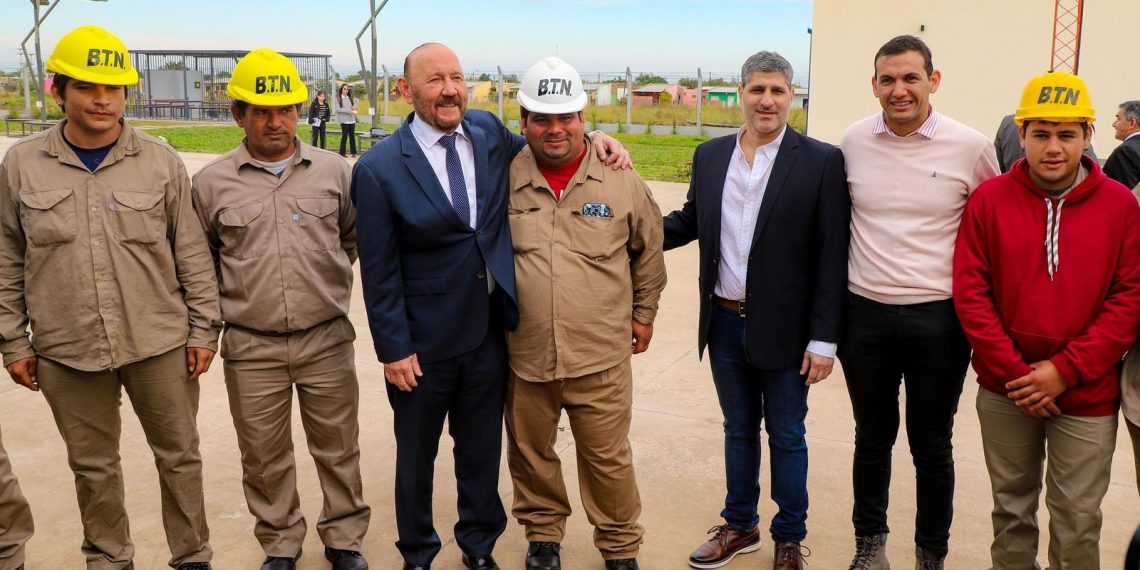 Insfrán inauguró la nueva sede central de IASEP y un centro de inclusión digital