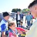 Jofré acompañó las actividades con los jardines de infantes por el Día de la Seguridad Vial