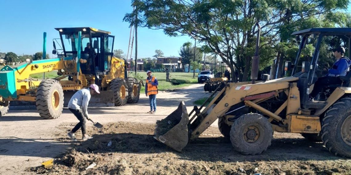 La municipalidad informó sobre la ejecución de trabajos en distintos puntos de la capital