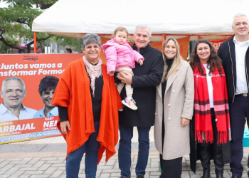 “Faltan dólares porque el kirchnerismo hundió el barco”, dijo Gerardo Morales durante su visita a Formosa