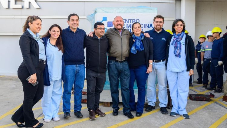 El Centro de Medicina Nuclear recibió un moderno equipo para el tratamiento del cáncer