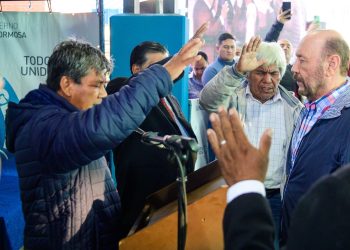 El PJ logró el 94,16% de los cargos electivos en disputa; y Gildo dijo: «quiero que me sigan eligiendo»