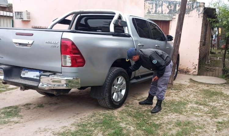 Una camioneta 4×4 robada en Buenos Aires apareció en Formosa, hay un detenido