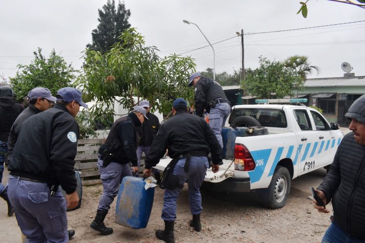 Versión policial del enfrentamiento entre policías y contrabandistas en el barrio Las Orquídeas