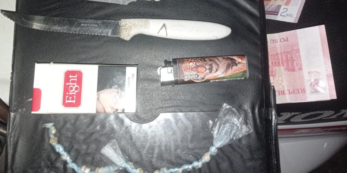 Un joven de 18 años fue demorado y le encontraron cocaína lista para su comercialización
