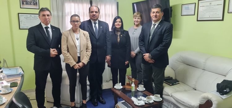 Fiscales de Paraguay se reunieron con autoridades de la Justicia Provincial y Federal