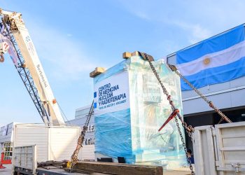 El Centro de Medicina Nuclear recibió un moderno equipo para el tratamiento del cáncer