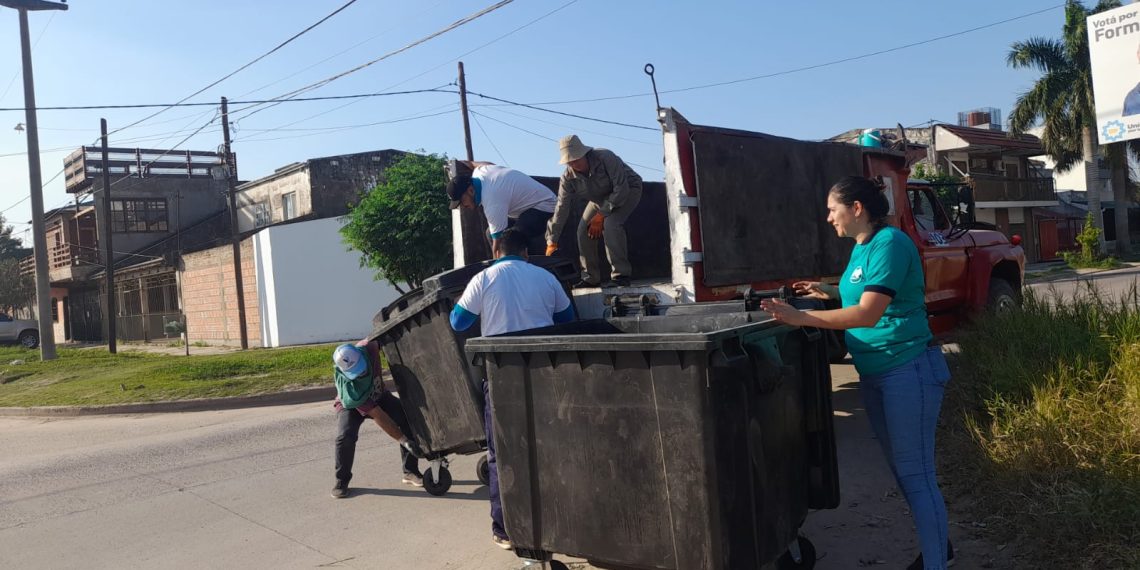 Colocaron nuevos contenedores de basura en diversos sectores de la ciudad