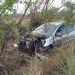 Despiste y choque en la ruta 11 cerca de Cañada 12