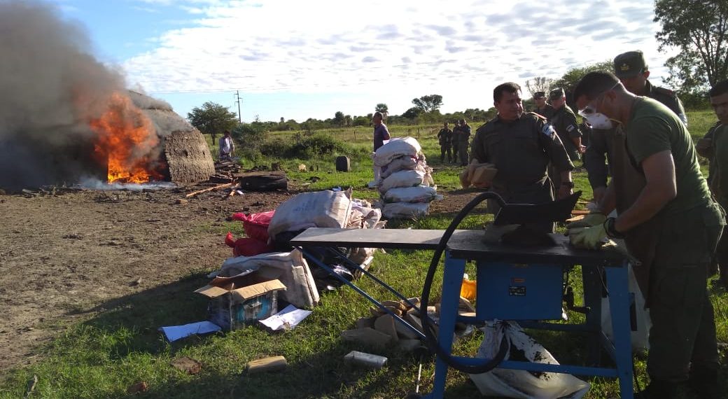 Quemarán casi 6 mil kilos de marihuana incautada en procedimientos contra el narcotráfico