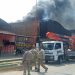 Intenso incendio en un local de eventos en Clorinda