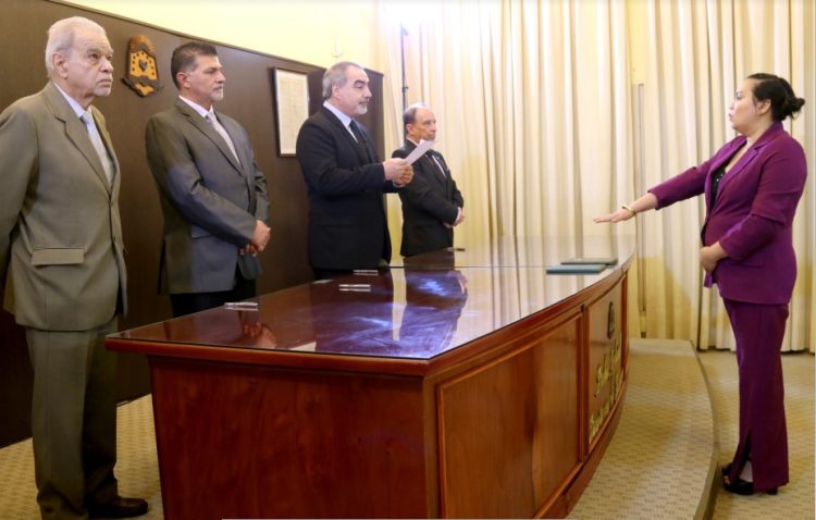 Destacan la importante función institucional y social que cumple la Justicia de Paz en la comunidad