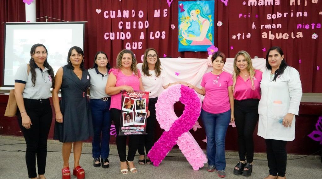 Exitosa charla de concientización sobre cáncer de mama en la EPES 87