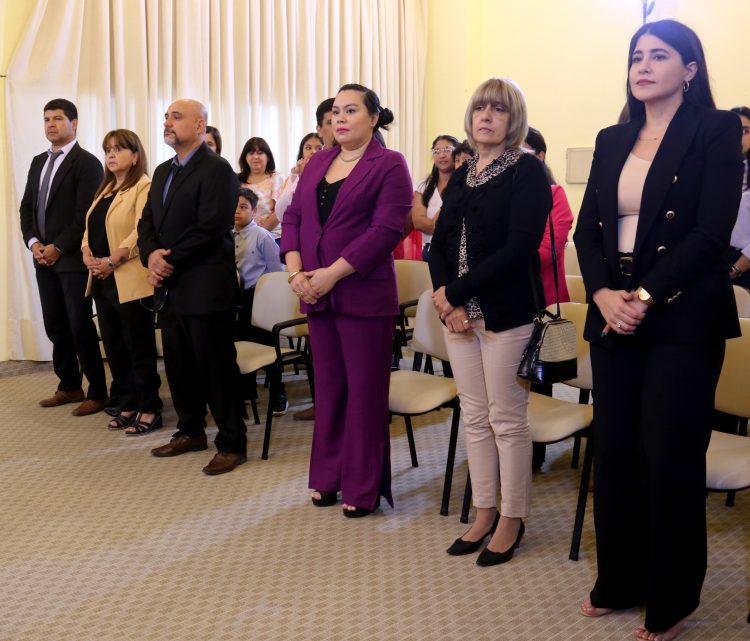 Destacan la importante función institucional y social que cumple la Justicia de Paz en la comunidad