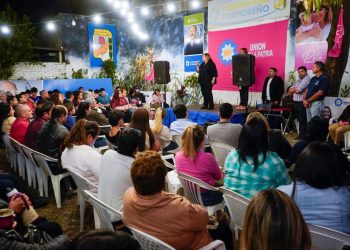 Los candidatos de Unión por la Patria disertaron en el Patio Cultural Peronista