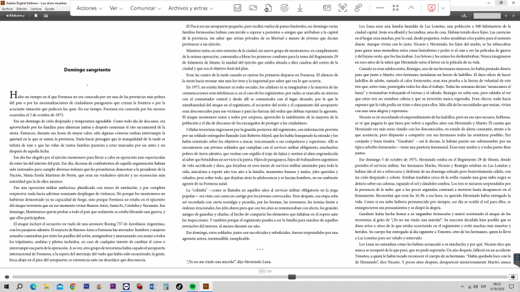 5 de octubre formoseño: un video estremecedor de archivo y lo que escribió Victoria Villaruel