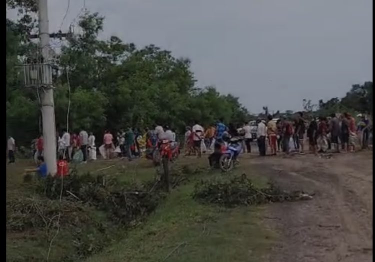 La Granja Kelly, afectada por el temporal, regaló gallinas a vecinos y empleados