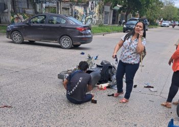 Recién: Choque y milagro
