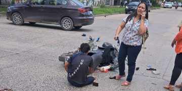 Recién: Choque y milagro