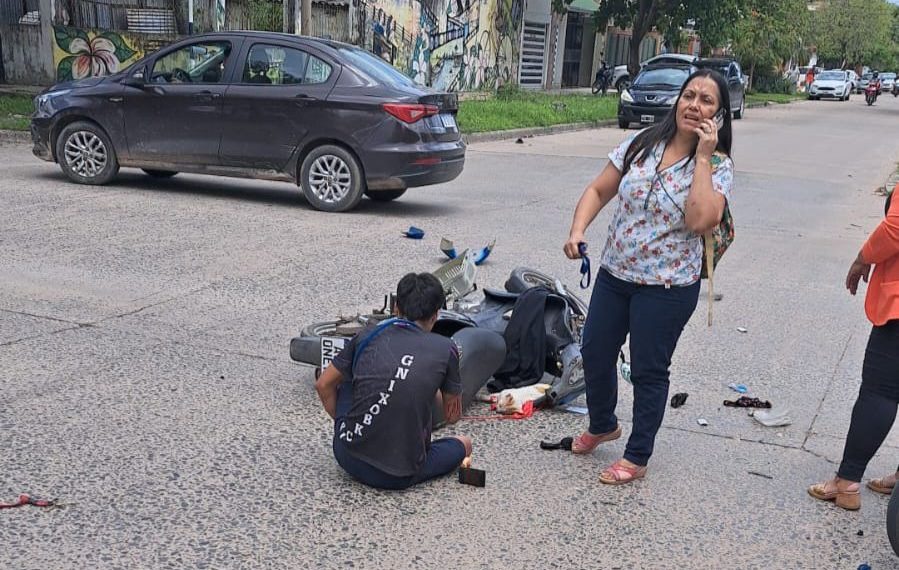 Recién: Choque y milagro