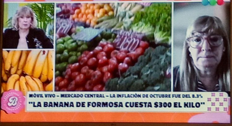La banana local que en chacra se vende a $70 el kilo, en Buenos Aires se comercializa a 300 pesos
