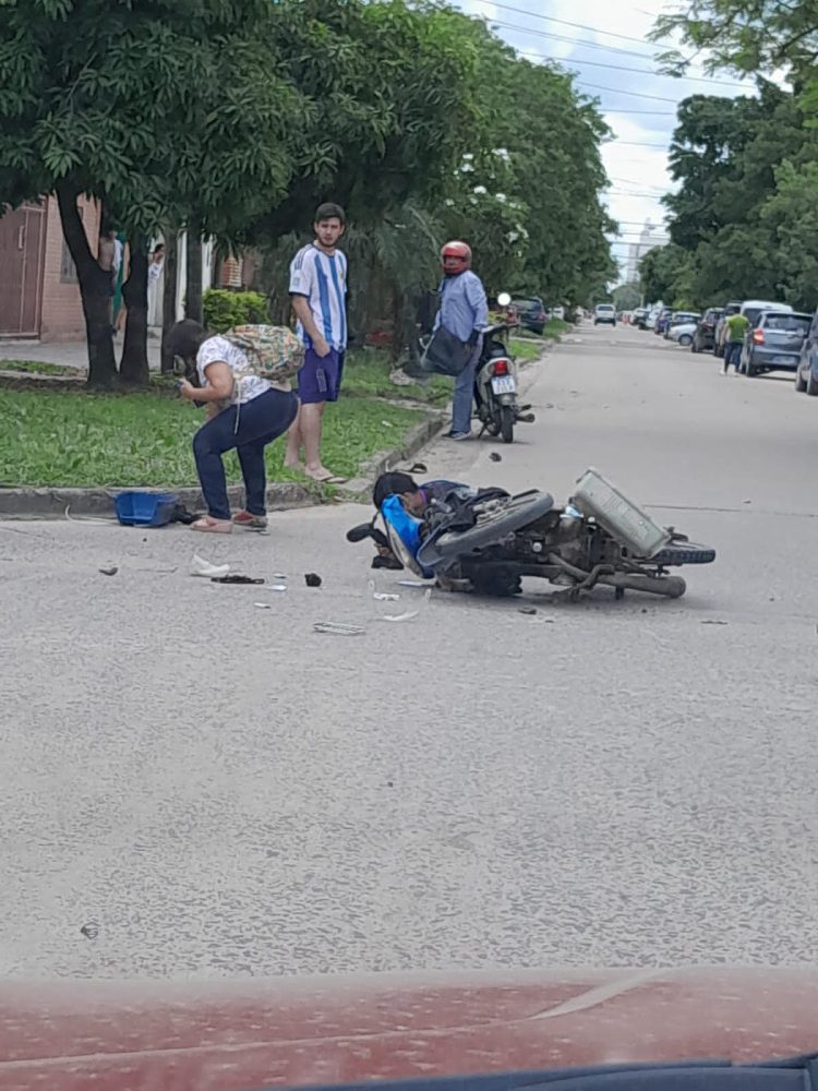 Recién: Choque y milagro