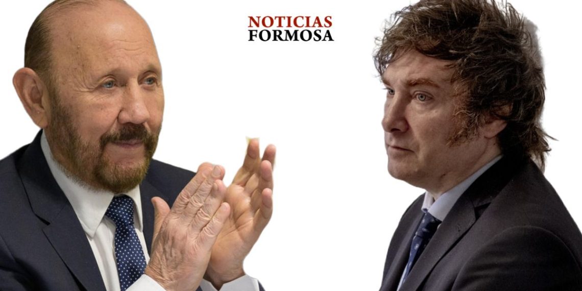 Insfrán felicitó a Milei y deseó “que su gestión sea beneficiosa para los argentinos”