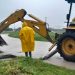 El municipio desplegó maquinaria y operarios ante anegamientos por fuertes lluvias