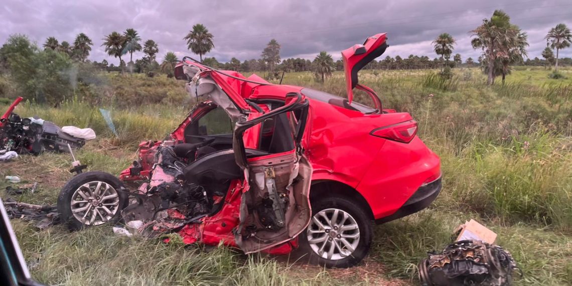 Choque frontal entre dos vehículos sobre la RN 81 dejó como saldo dos víctimas fatales y dos lesionados