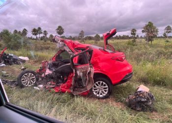 Choque frontal entre dos vehículos sobre la RN 81 dejó como saldo dos víctimas fatales y dos lesionados