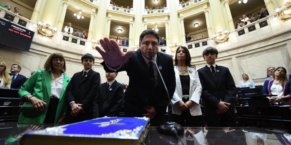 Juró Francisco Paoltroni, el primer senador liberal de Formosa