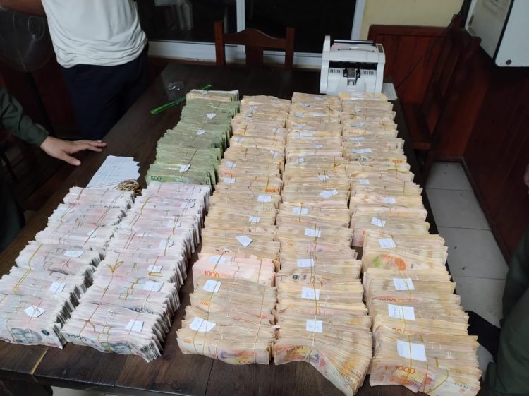 Gendarmería secuestró 36 millones de pesos en un control vehicular