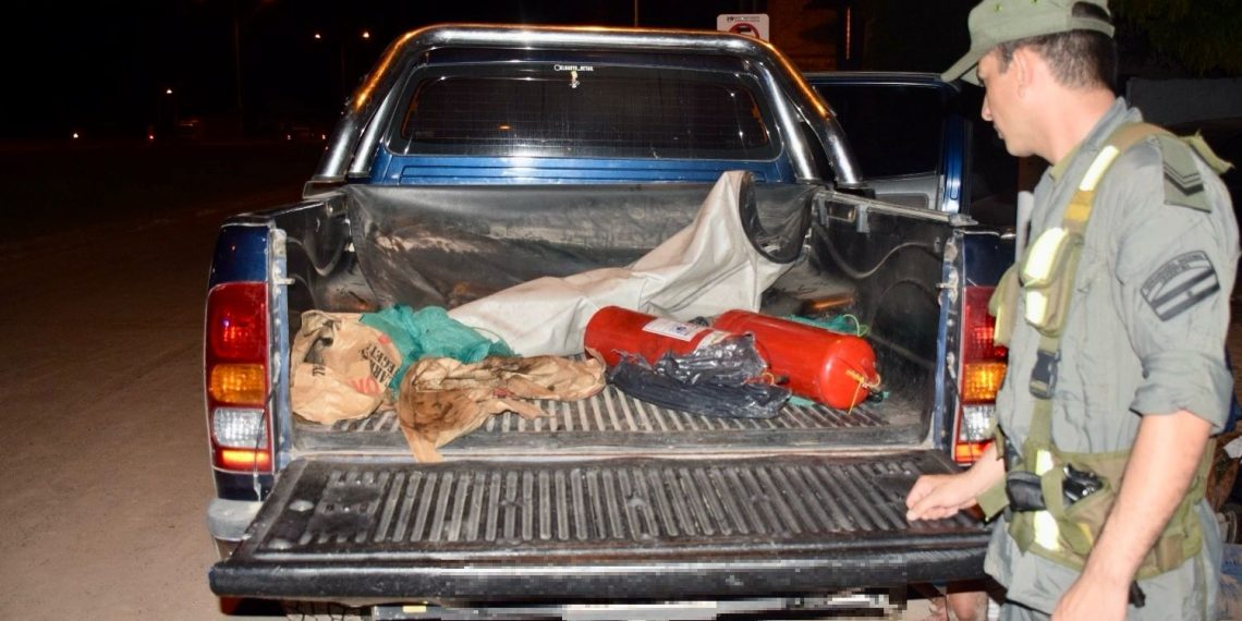 GN detectó dos matafuegos con 21 kilos de ketamina en su interior: hay tres detenidos