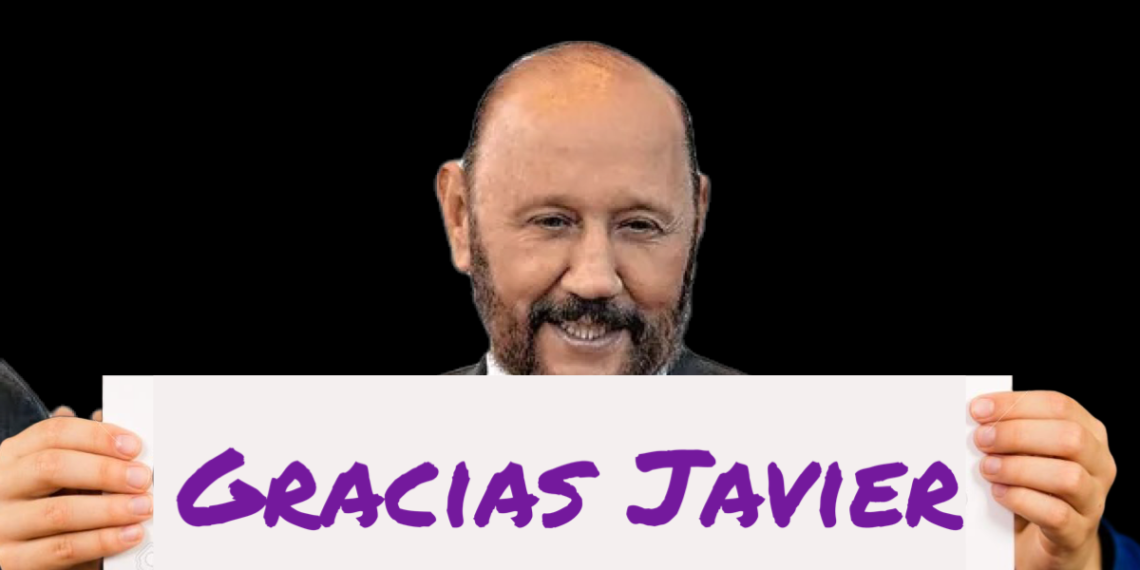 «Gracias Javier»