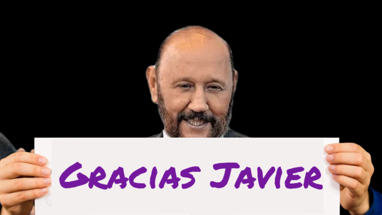 «Gracias Javier»