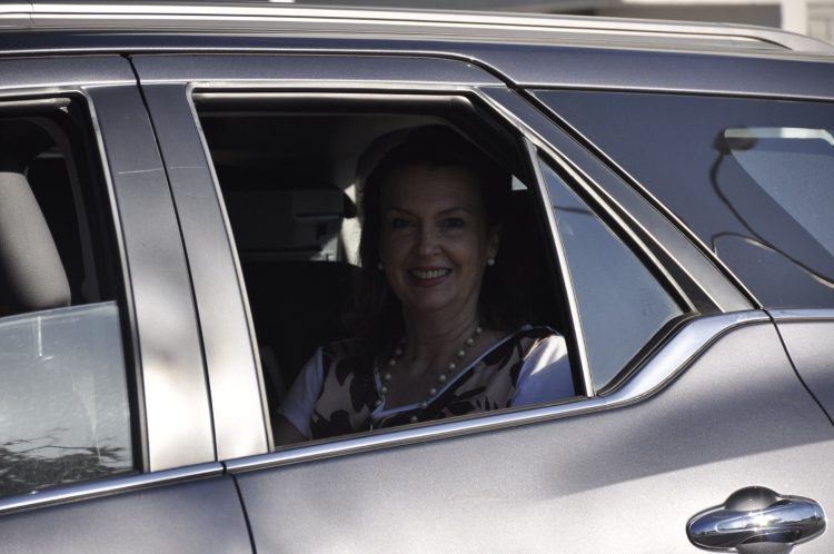 Por el paro de la CGT, la canciller Mondino pasó por Formosa, camino a reunión en Asunción