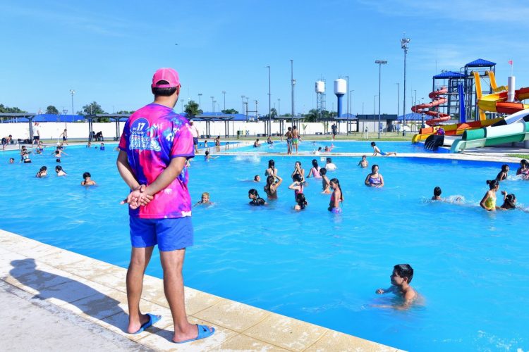Habilitaron la colonia de vacaciones en el “Parque Acuático 17 de Octubre”