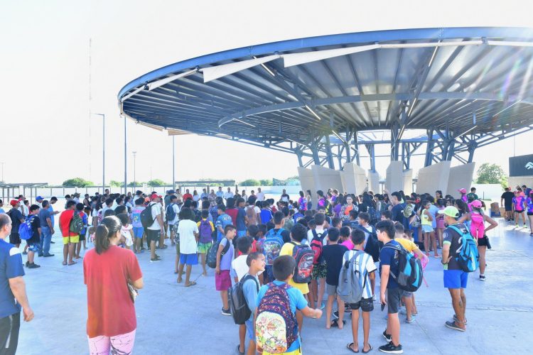 Habilitaron la colonia de vacaciones en el “Parque Acuático 17 de Octubre”