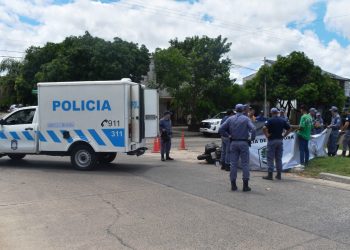 Violenta colisión entre dos motocicletas dejó como saldo una persona fallecida