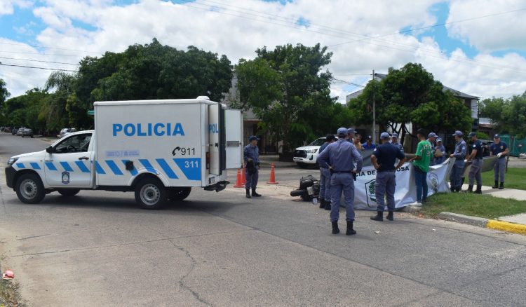 Violenta colisión entre dos motocicletas dejó como saldo una persona fallecida