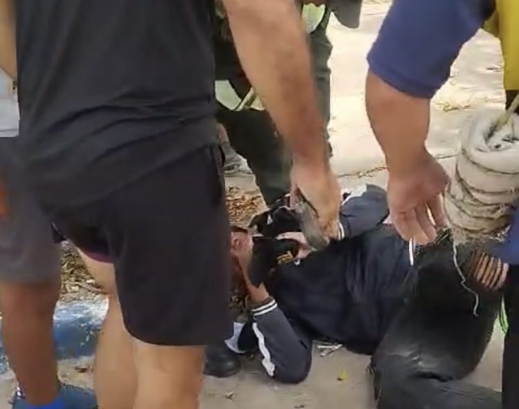 Comerciante mató a un delincuente. Impactantes videos